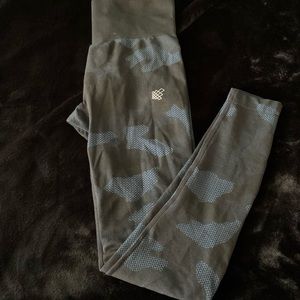 Jed North blue camo leggings